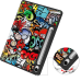 Чохол-книжка BeCover Flexible TPU Mate для Samsung Galaxy Tab S9 (SM-X710/SM-X716)/S9 FE (SM-X510/SM-X516B) Graffiti (712534)