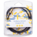 Кабель коаксиальний PowerPlant 26AWG (CA911752) 1 м, Black