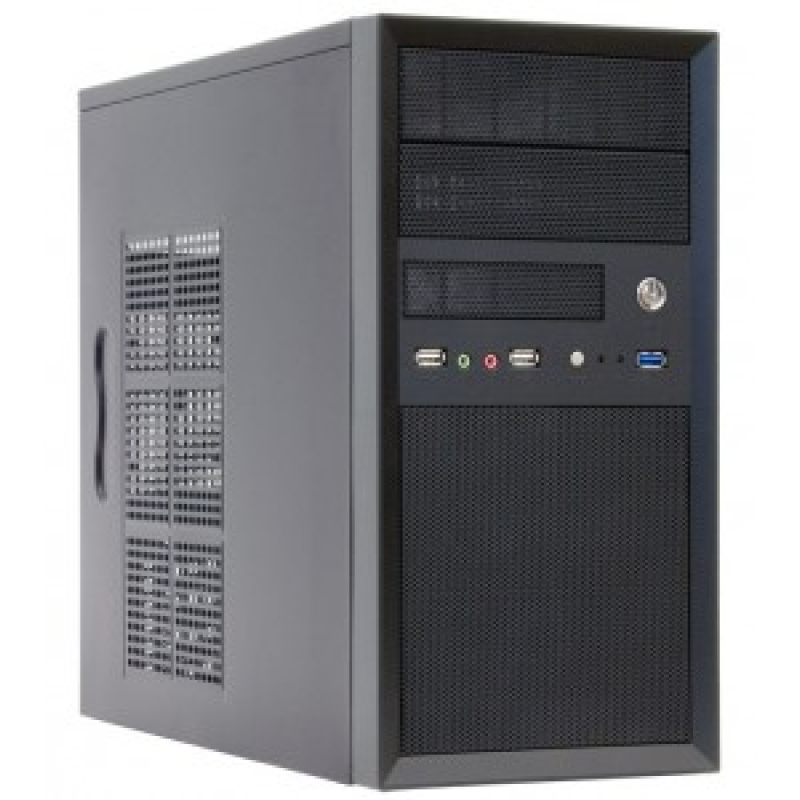 Корпус Chieftec CT-01B-OP Без БП Black