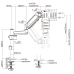 Кронштейн OfficePro MA721B 17-32