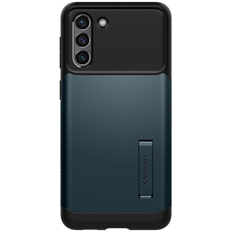 Чохол-накладка Spigen Slim Armor для Samsung Galaxy S21 SM-G991 Metal Slate (ACS02444)