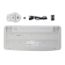 Комплект (клавіатура, миша) бездротовий A4Tech Fstyler FG2500S Plus White
