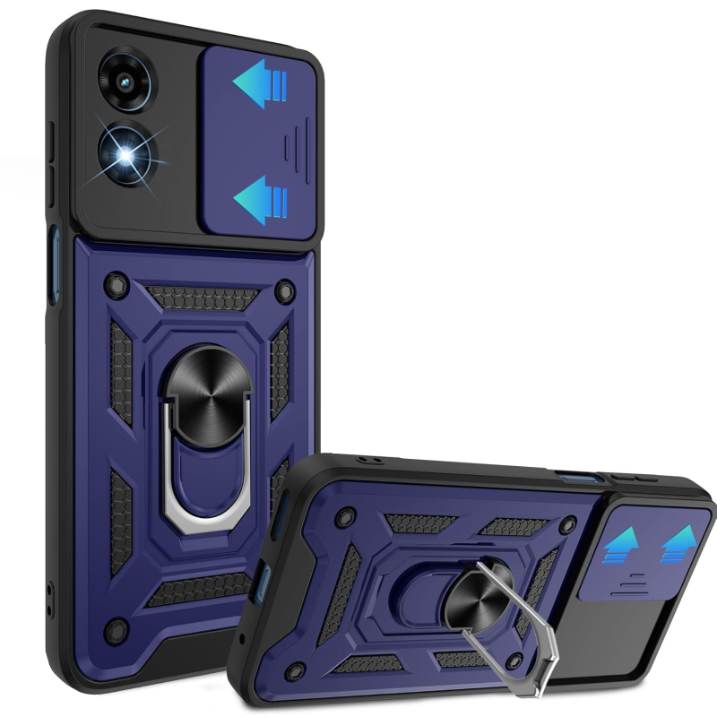 Чохол-накладка BeCover Military для Motorola Moto G04/G04s Blue (713063)