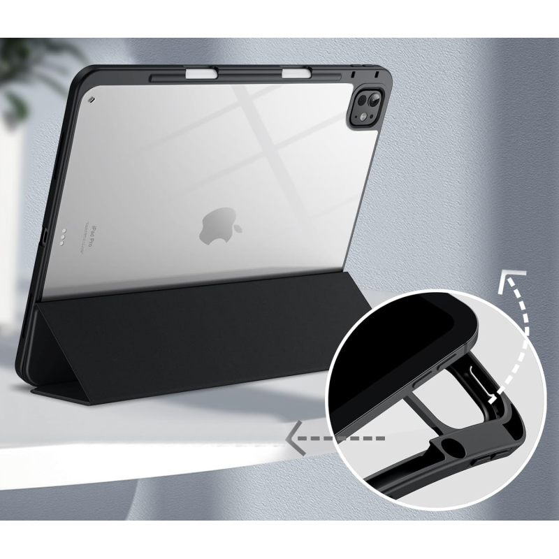 Чохол-книжка BeCover Soft Edge TPU з кріпленням Apple Pencil для Apple iPad Pro 13
