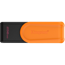 Флеш-накопичувач USB3.2 256GB Kingston DataTraveler Exodia S Black/Orange (DTXS/256GB)