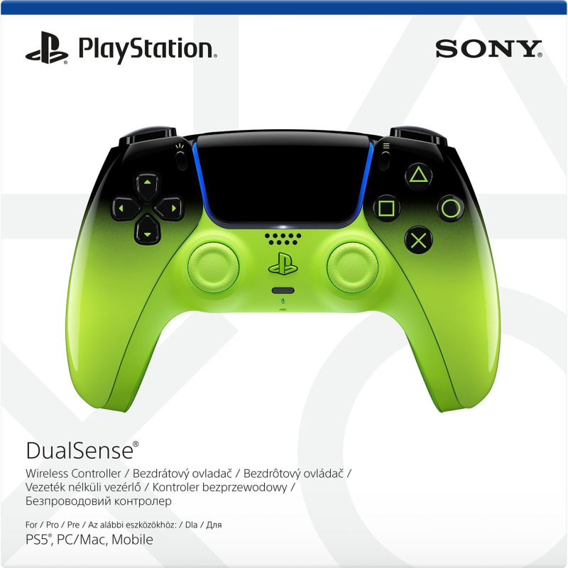 Геймпад бездротовий Sony PlayStation 5 DualSense Remix Green (1000048532)