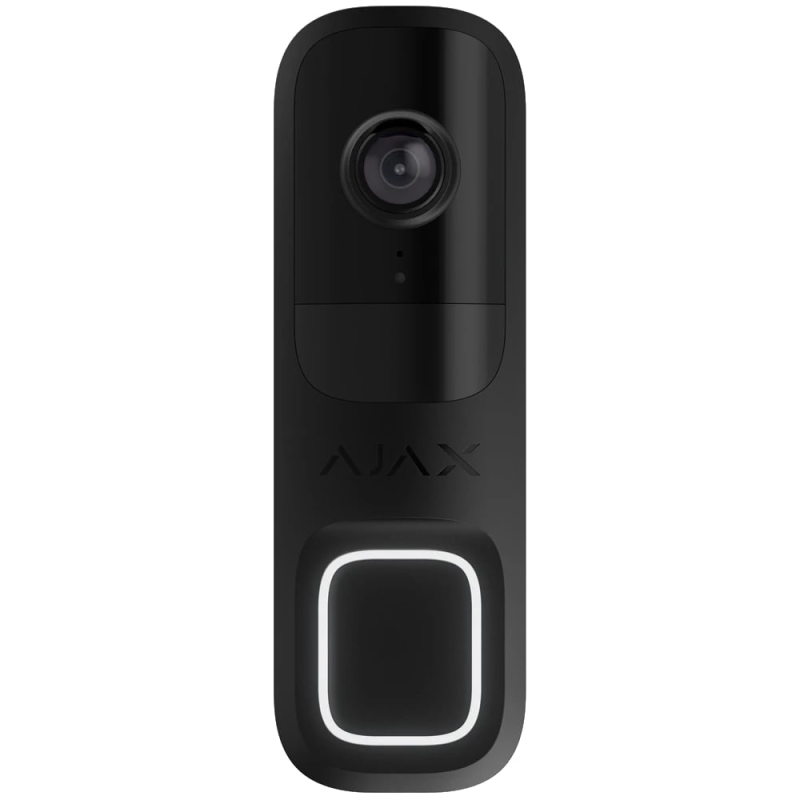 Відеодзвінок Ajax Doorbell Black RAL 9005