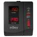 Стабілізатор Njoy Alvis 1000 (AVRL-10001AL-CS01B) AVR, 1 розетка