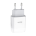 Зарядний пристрій Hoco C72A Glorious (1USB, 2.1А) White (6931474712998) + кабель Lightning