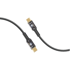 Кабель Promate Lucidline-CC120 USB Type-C - USB Type-C (M/M), 5 A, 100 W, 1.2 м, Black