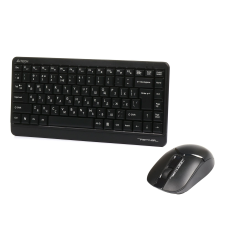 Комплект (клавіатура, миша) бездротовий A4Tech FG1112 Black