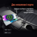 Автомобільний зарядний пристрій ColorWay 2USB (Type-C PD45W + USB QC3.0 18W) 63W Black (CW-CHA067PD-BK)