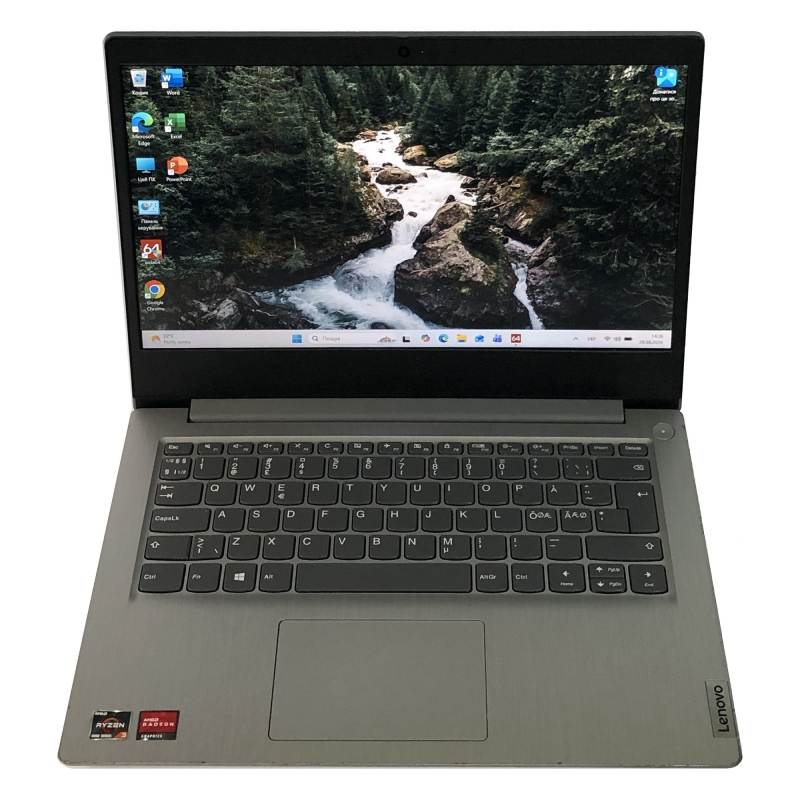 Ноутбук Lenovo IdeaPad 3 14ARE05 / 14" FullHD IPS / AMD Ryzen 3 4300U / 8GB / 256GB SSD / Win11 - Б/в