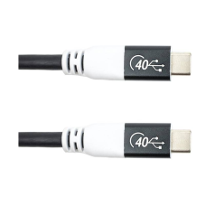 Кабель San Guan USB Type-C - USB Type-C (M/M) PD 100W, 40Gbps, 3 м Black (CA914135)