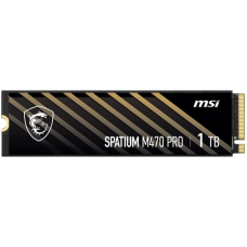 Накопичувач SSD 1TB MSI Spatium M470 Pro M.2 2280 PCIe 4.0 x4 NVMe 3D NAND TLC (S78-440L0J0-P83)