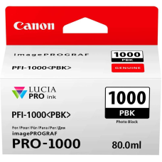 Картридж Canon (PFI-1000PBK) iPFPro1000, Photo Black (0546C001)