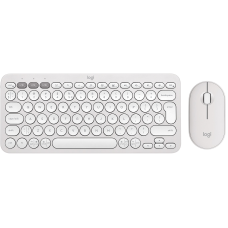 Комплект (клавіатура, миша) бездротовий Logitech Pebble 2 Combo White (920-012240)