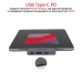 USB-хаб Promate PadHub-Pro USB Type-C 4-в-1 Grey