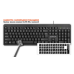Комплект (клавіатура, миша) REAL-EL Standard 504 Kit Black (EL123100037)