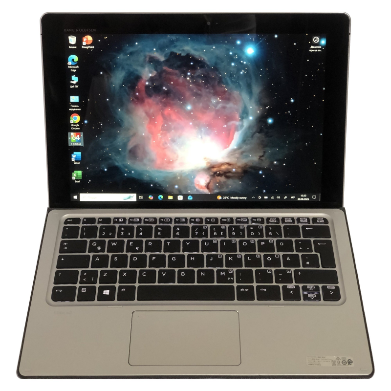 Ноутбук HP Elite X2 1012 G1 / 12" (1920x1280) IPS Touch / Core M5-6Y54 / 8GB / 256GB SSD / 4G/LTE / Win10Pro / Backlight / сканер відбитка - Б/у