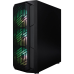 Корпус 1stPlayer XF-BK-4F7 Black без БЖ