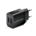 Мережевий зарядний пристрій REAL-EL CH-210 (2USB, 2.1A) Black