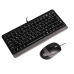 Комплект (клавіатура, миша) A4Tech Fstyler F1110 Grey USB