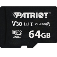 Карта пам`ятi MicroSDXC 64GB UHS-I/U3 Class 10 Patriot VX R90/W80MB/s (PSF64GVX31MCX)