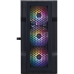 Корпус 1stPlayer T3-BK-4F1 Black без БЖ