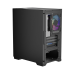 Корпус 1stPlayer X2-M-BK-4F1 Black без БЖ