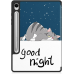 Чохол-книжка BeCover Flexible TPU Mate для Samsung Galaxy Tab S9 (SM-X710/SM-X716)/S9 FE (SM-X510/SM-X516B) Good Night (712535)