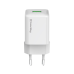 Мережевий зарядний пристрій ColorWay 1USB Quick Charge 3.0 (18W) V2 White (CW-CHS063Q-WT)