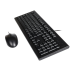 Комплект (клавіатура, миша) A4Tech KR-8572 Black