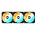 Вентилятор Gigabyte EZ Chain RVS Fan 120 3-Pack Black (GP-GBT EZRVSFAN1203)