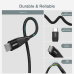 Кабель Choetech USB Type-C - USB Type-C (M/M) 100W, 1 м Black (XCC-1008)