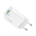 Мережевий зарядний пристрій ColorWay GaN Mini 20W PD Port PPS USB (Type-C PD + USB QC4.0) White (CW-CHS062PD-WT)