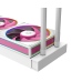 Система водяного охолодження ID-Cooling FX240 INF Pink