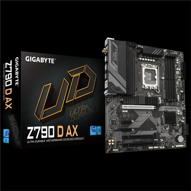 Материнська плата GIGABYTE Z790 D AX s1700 Z790 4xDDR5 M.2 HDMI DP ATX