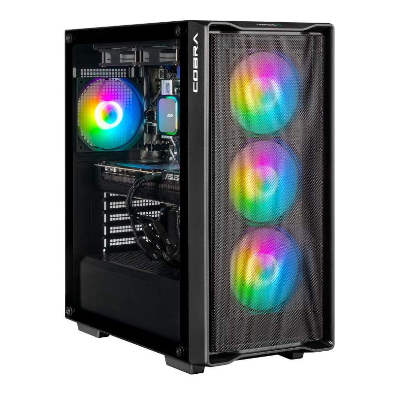 Ігровий комп`ютер COBRA Performance RTX 5070 / Ryzen 7 7800X3D / RAM 32GB / SSD 1TB (R7G23262)