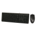 Комплект (клавіатура, миша) A4-Tech KK-3330 Black USB