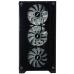 Корпус 1stPlayer X2-M-BK-4F7 Black без БЖ