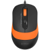 Миша A4Tech FM10S Orange/Black USB