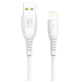 Кабель SkyDolphin S08L USB - Lightning (M/M), 1 м, White (USB-000560)