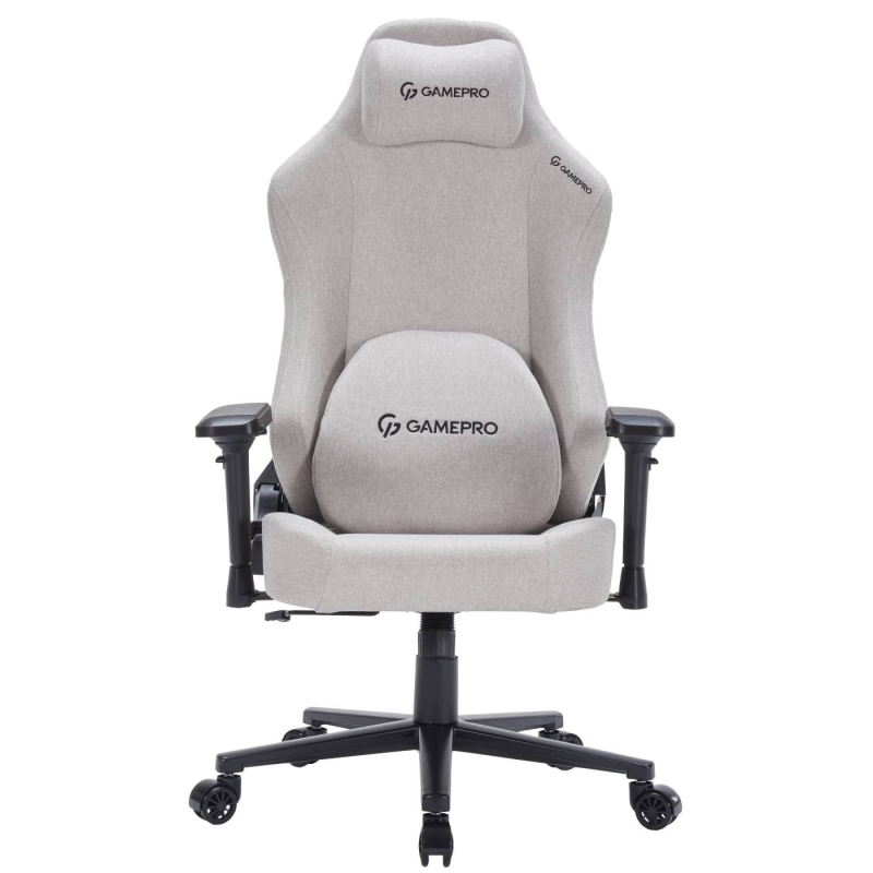 Крісло для геймерів GamePro FGC750LG Light Gray