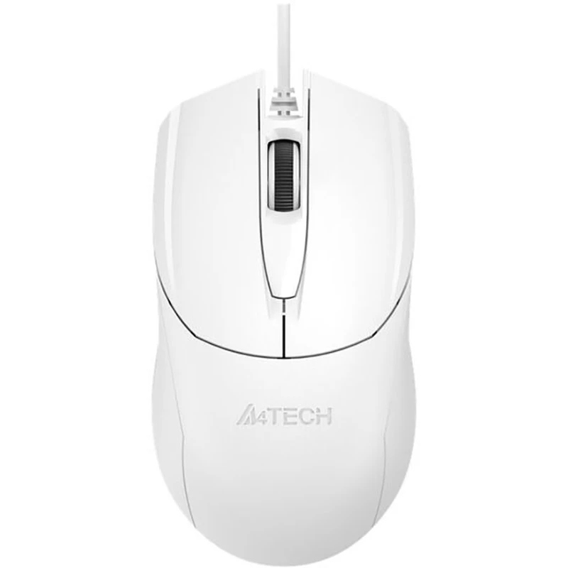Миша A4Tech OP-750S White