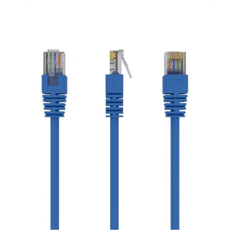 Патч-корд UTP Cablexpert (PP12-0.5M/B) літий, 50u 