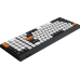 Клавіатура бездротова OfficePro SK985BO Bluetooth Black/White