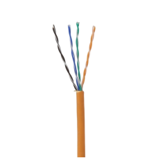 Кабель вита пара OK-Net КПВонг-HF-ВП (350) 4х2х0.50 (UTP-cat.5Е LSOH) 305м (49235)