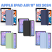 Чохол BeCover Tri Fold Soft TPU з кріпленням Apple Pencil для Apple iPad Air 11