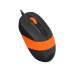 Миша A4Tech FM10S Orange/Black USB